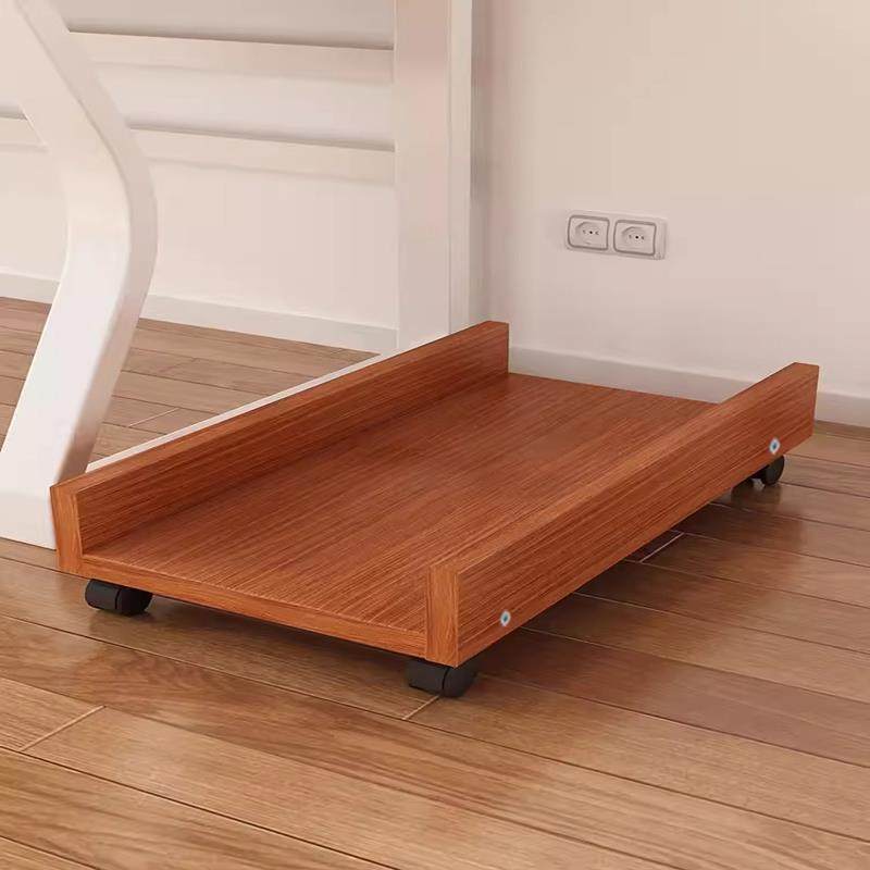 Desktop computer host bracket under desk storage rack household removable chassis base tray bracket