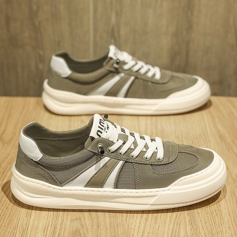 男鞋网面透气2025新款轻便软底C板鞋男款时尚懒人一脚蹬帆布鞋夏,淘宝优惠券,粉丝福利购,淘宝优惠卷