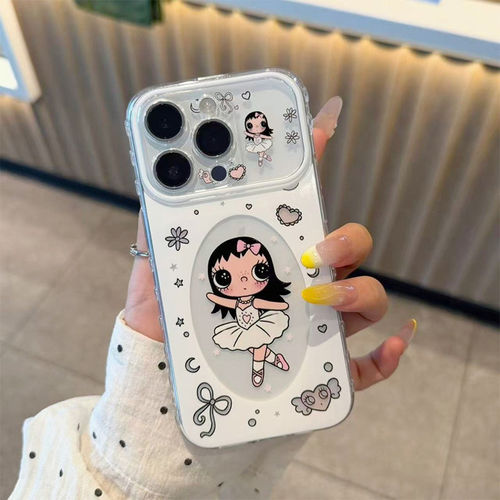芭蕾舞小玉适用苹果17Pro手机壳iPhone16max小米17华为mate80pura90K70reno15note14荣耀400x300一加ace5s50 - 图3