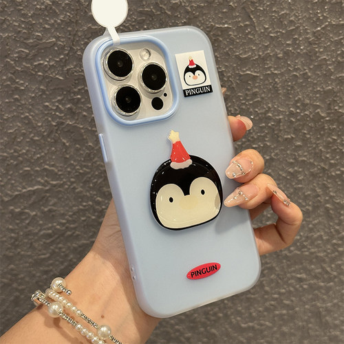 情侣可爱帽子动物贴件适用苹果16Pro手机壳iPhone14max18小米15华为mate70pura80k60opporeno13荣耀300x200 - 图1