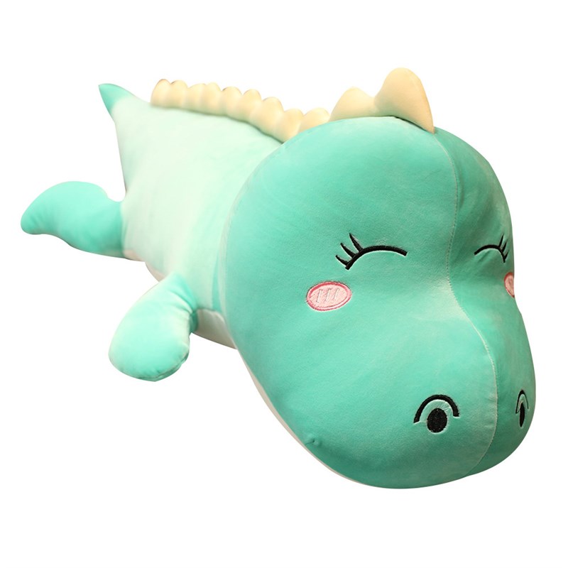 可爱恐龙抱枕男生款睡觉女生夹腿陪你睡靠枕长条枕大靠背床头靠垫 - 图2