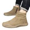 New handmade retro Chelsea boots for women 2026 new autumn and winter pleated boots thin chimney small short boots short tube