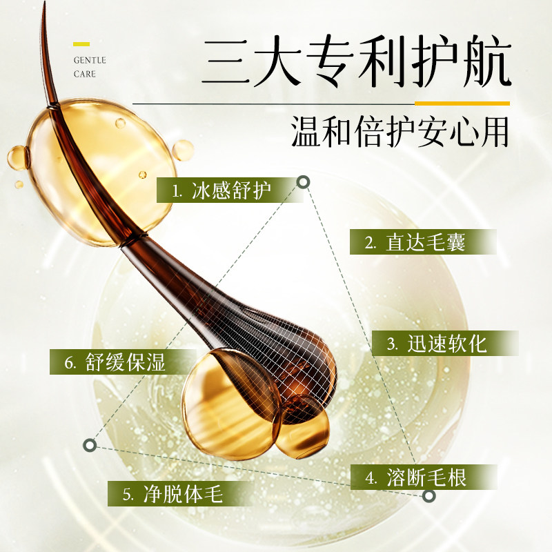 Dr.Eyemo爱茉博士脱毛膏 全身脱毛不留黑点腋下私密处男女专用