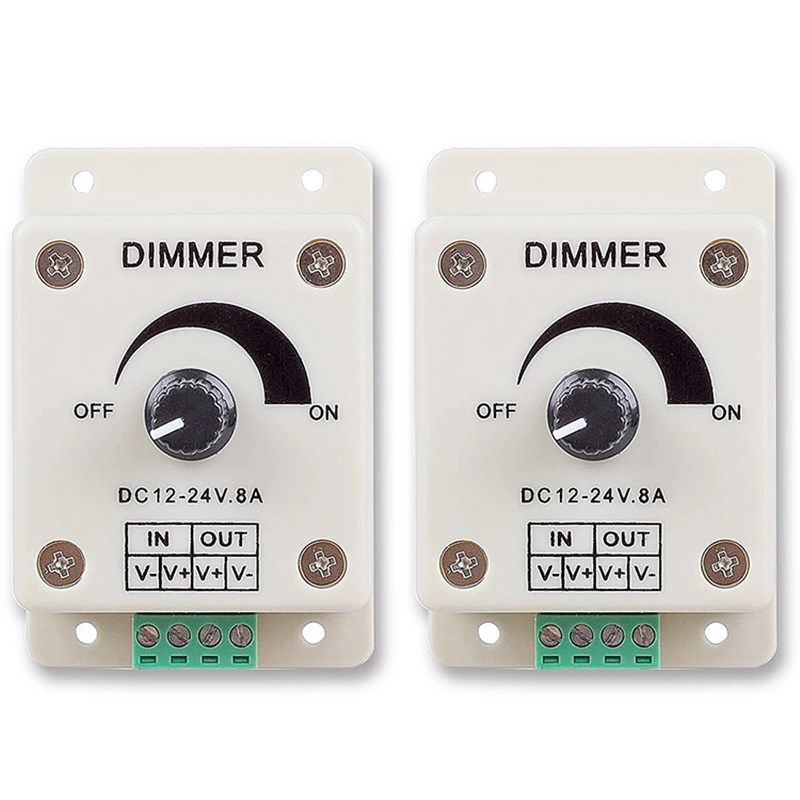 LED调光开关无极旋钮亮度调节器发光字灯箱灯带遥控控制器12-24V,淘宝优惠券,粉丝福利购,淘宝优惠卷