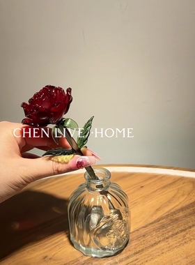 永生花琉璃花朵玫瑰花仿