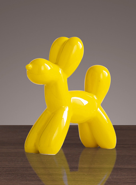 创意北欧气球狗摆件装饰品客厅卧室儿童房可爱装饰小摆设生日礼物