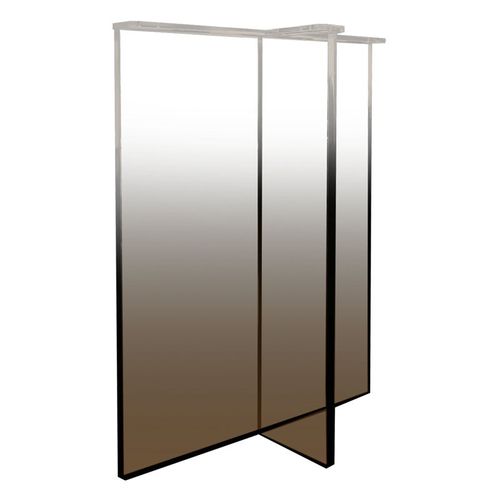 亚克力桌腿支架定制渐变色T型V型餐桌吧台支架支撑悬浮茶几桌脚 - 图2