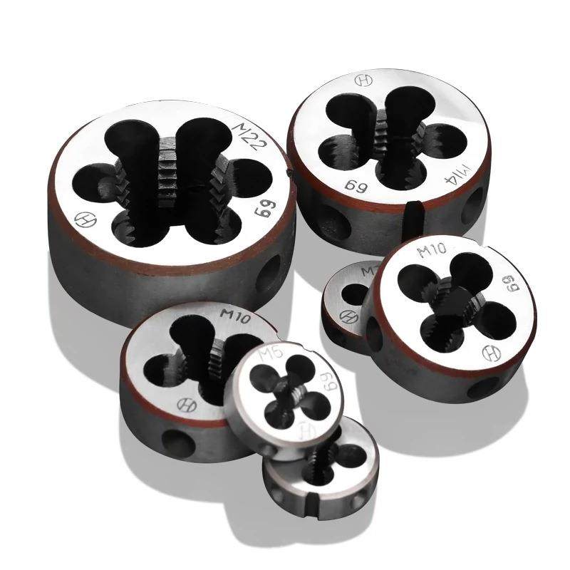 圆板牙细牙手动螺纹套丝机锥6M8M10M12M16M20M35M45M50*1.5*2细牙,淘宝优惠券,粉丝福利购,淘宝优惠卷