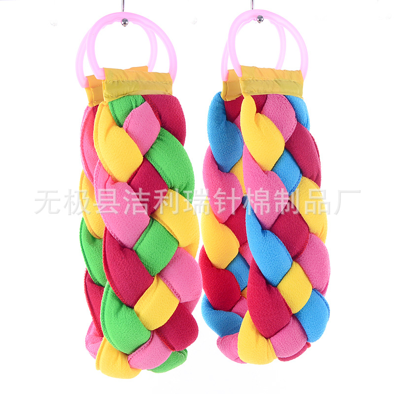 4股麻花辫拉背条搓澡巾搓背长条双面搓澡巾洗澡巾洗澡沐浴擦 - 图3