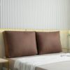 Technology cloth bed pillows bedroom tatami soft bag bedside large back sofa bay window waist cushion removable and washable