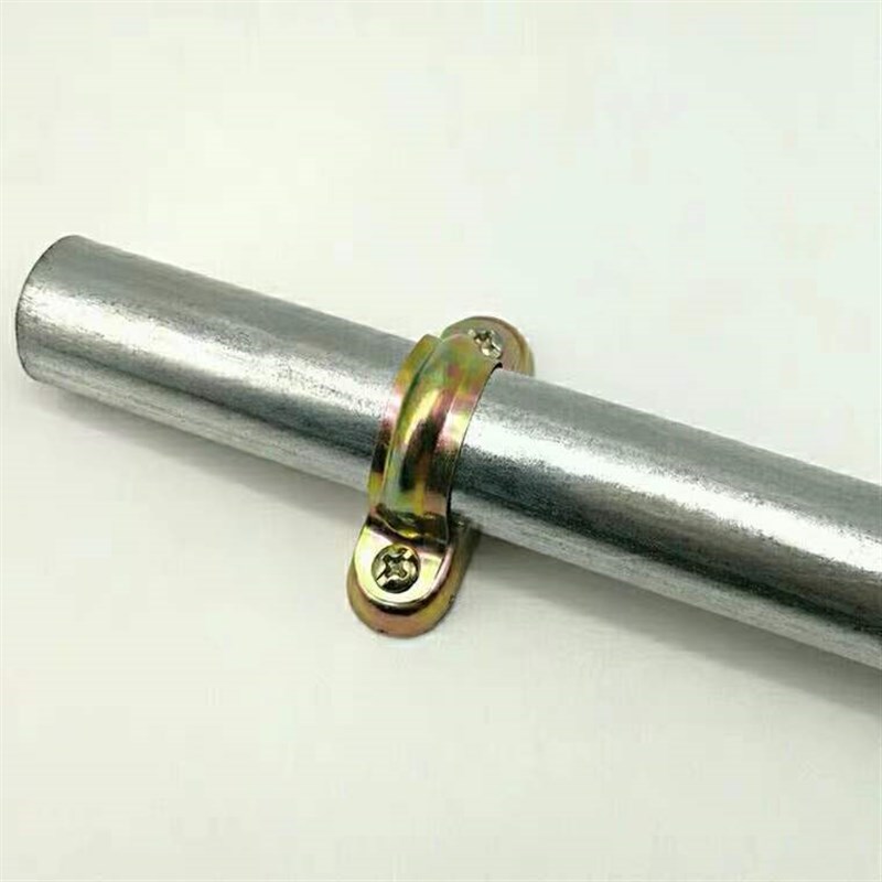 镀彩镀锌铝合金离墙码线管元宝卡骑马卡管卡管夹管箍电线管固定夹 - 图2