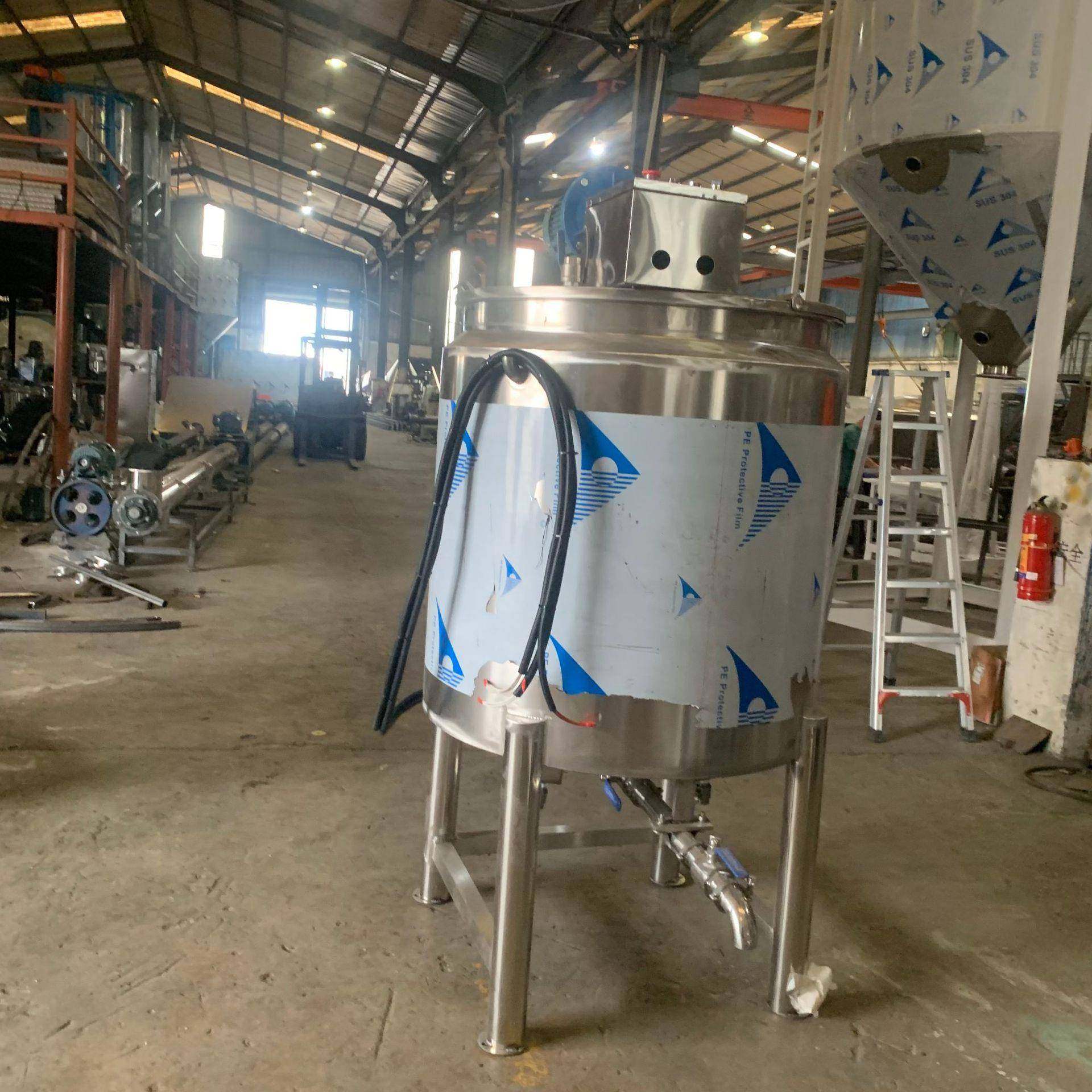 厂供电加热不锈钢液体搅拌罐胶水凝胶液混合罐均质乳化不锈钢设备,淘宝优惠券,粉丝福利购,淘宝优惠卷