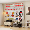 Hole plate shelf bookshelf storage rack