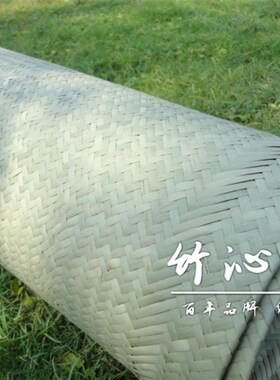四川水竹b编凉席 手工编织竹席 慈竹蔑席 头青层篾席子0.8 1.8米