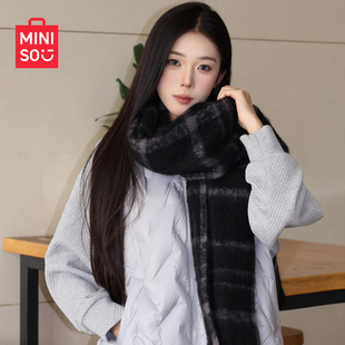 凑35！80多款名创优品冬季爆火围巾合集