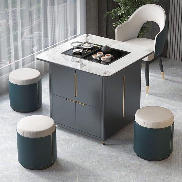 岩板全自动升降茶车多功能茶几餐桌两用轻奢阳台小户型电动泡茶台,淘宝优惠券,粉丝福利购,淘宝优惠卷