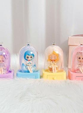 创意卧室可爱卡通摆件设小夜灯工艺品生日礼物客厅装饰品儿童房间