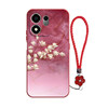 Magnolia flowers are suitable for Huawei Honor 600S mobile phone case Honor overseas international version soft rubber s5g all-inclusive 5G anti-fall protective cover 6oos Hong Kong and Macau version men and women 600s new shell