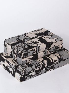 简约现代几何艺术首饰盒化妆台摆件样板间卧室桌面装饰品摆设