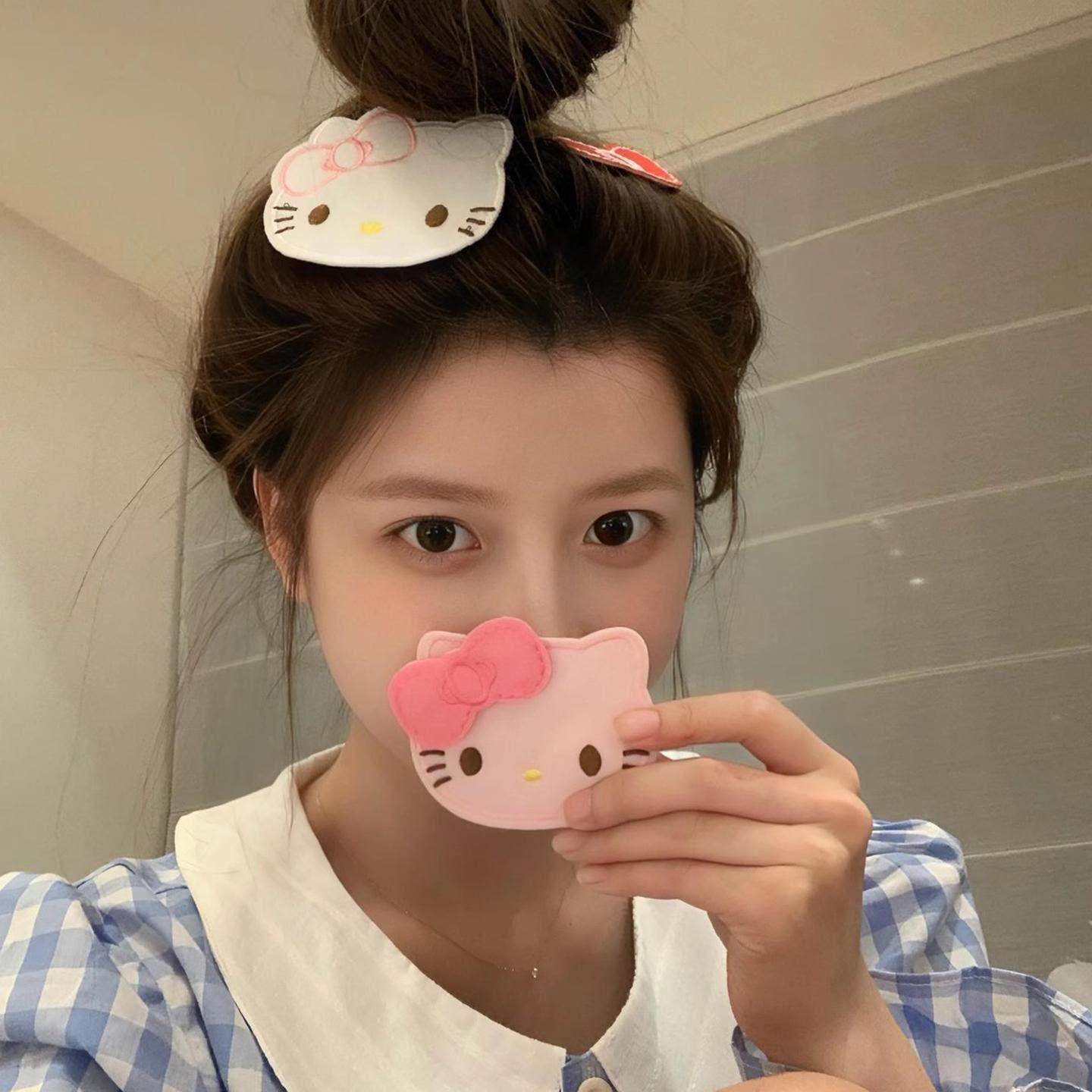 被一路追问的Kt刘海贴！可爱碎发整理魔术贴化妆贴粘头发碎发贴,淘宝优惠券,粉丝福利购,淘宝优惠卷