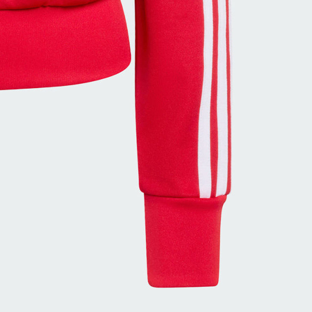 滔搏adidas阿迪达斯三叶草女子红色运动健身夹克针织外套KS1363,淘宝优惠券,粉丝福利购,淘宝优惠卷