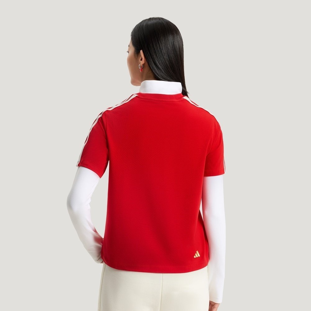 滔搏adidas阿迪达斯女子新年款NYR SS TEE运动休闲短袖T恤KV0506,淘宝优惠券,粉丝福利购,淘宝优惠卷