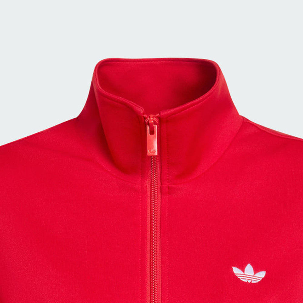 滔搏adidas阿迪达斯三叶草女子红色运动健身夹克针织外套KS1363,淘宝优惠券,粉丝福利购,淘宝优惠卷