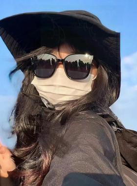 户外登山太阳眼镜可套近视镜女夹片开 车专用抗UV偏光太阳镜套镜