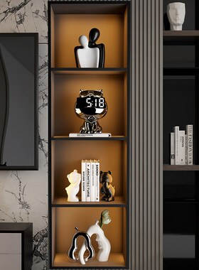 现代北欧高级感软装饰品创意家居客厅电视柜酒柜桌面艺术小众摆件