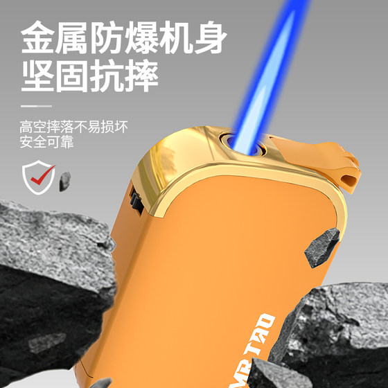 2026新款金属防风打火机双层加厚耐用一次性火机正品批发广告定制