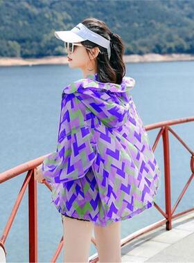 迷彩防晒衣女夏紫外线2025