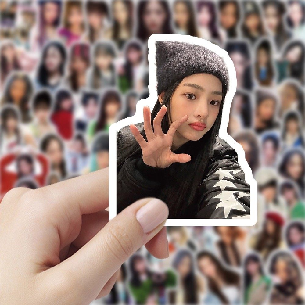200张韩国女团NewJeans贴纸李惠仁哈妮姜海粼金玟池装饰防水贴画,淘宝优惠券,粉丝福利购,淘宝优惠卷