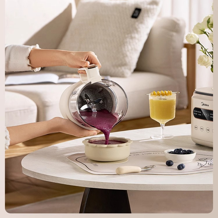 Midea wall breaker machine household fully automatic silent soy milk machine new multi-function cooking machine juicer official genuine M3