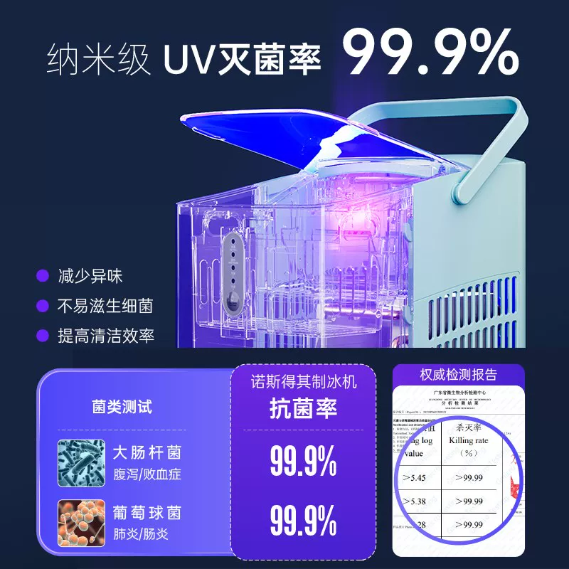 2025 новый бытовой мини-кусьник льда, портативный мини-одиночный низкий уровень шума маленький