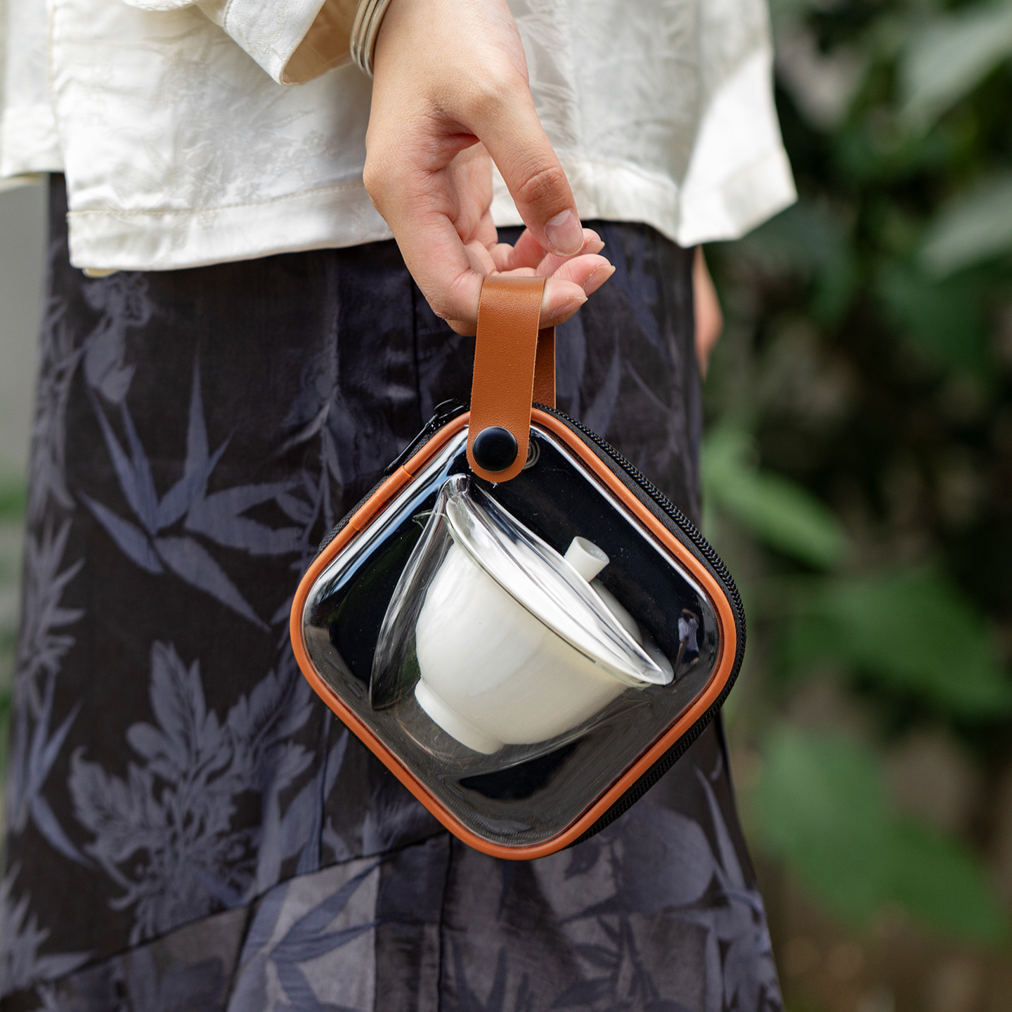 植述高端草木灰旅行功夫茶具套装一壶两杯快客杯户外随身饮茶装备,淘宝优惠券,粉丝福利购,淘宝优惠卷