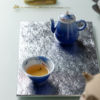 Jingdezhen hand-painted fish leaping into the clear water, a pot and a cup