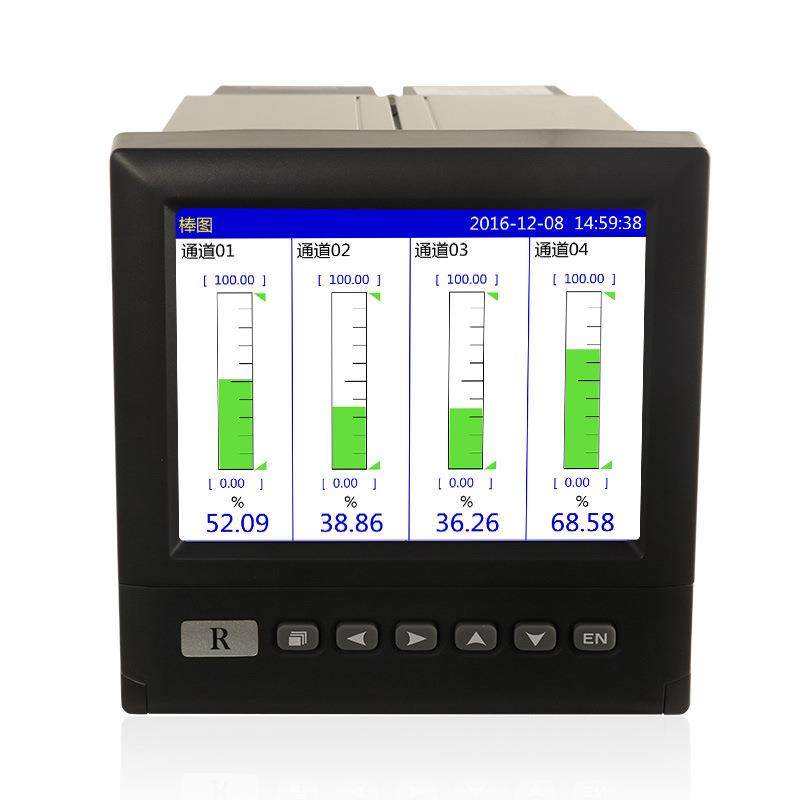 彩屏无纸记录仪 8/12/16温度电量流量曲线数据记录仪 无纸记录仪,淘宝优惠券,粉丝福利购,淘宝优惠卷