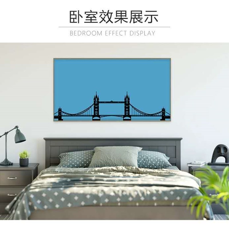 窄边铝合金画框数字油画框电梯广告展示框装裱相框拼图肌理国画框 - 图2