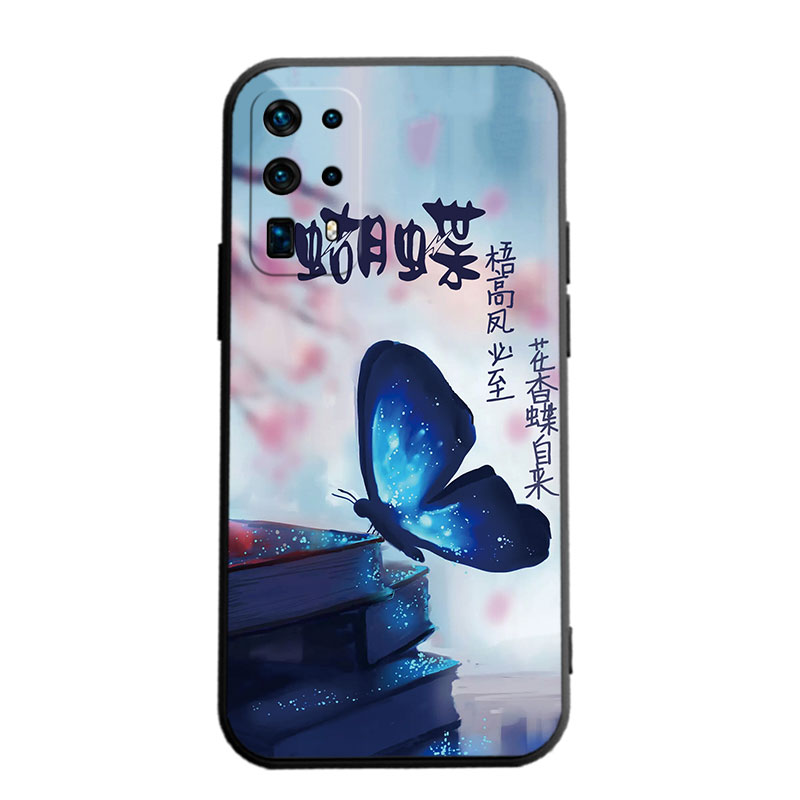 适用于华为P40pro+手机壳ELS-AN10支架p40pplus新款化为p40pr0+软胶proplus挂绳化为p40p+中国风hw潮吉祥如意 - 图3