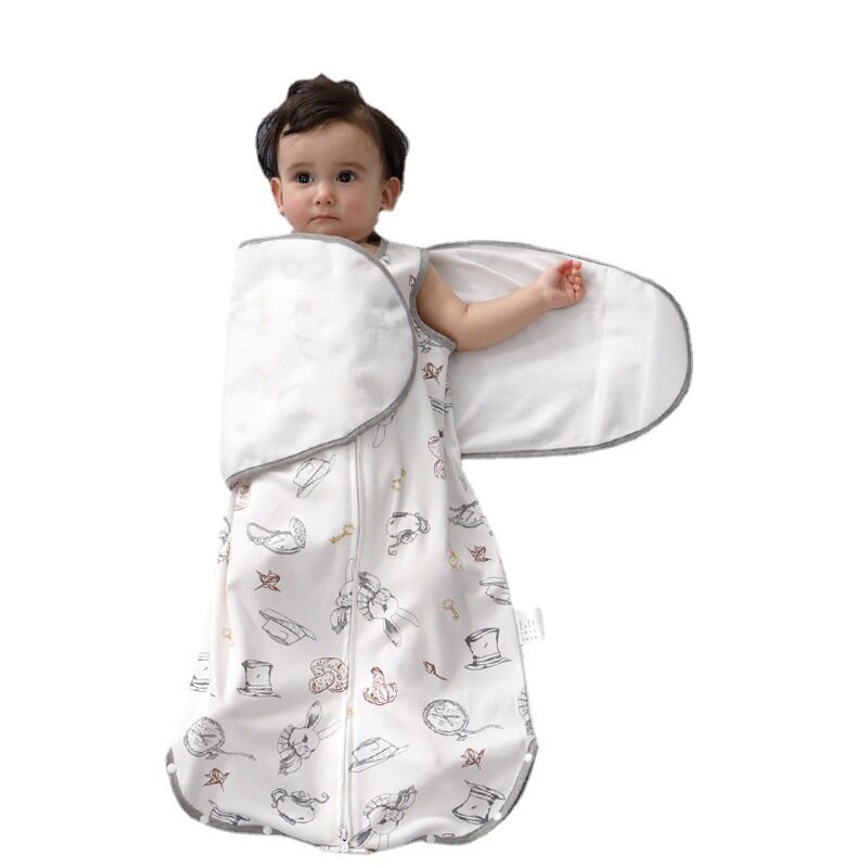 初新生婴儿襁褓睡袋防惊跳惊吓春夏四季通用薄款宝宝抱被防踢被子,淘宝优惠券,粉丝福利购,淘宝优惠卷