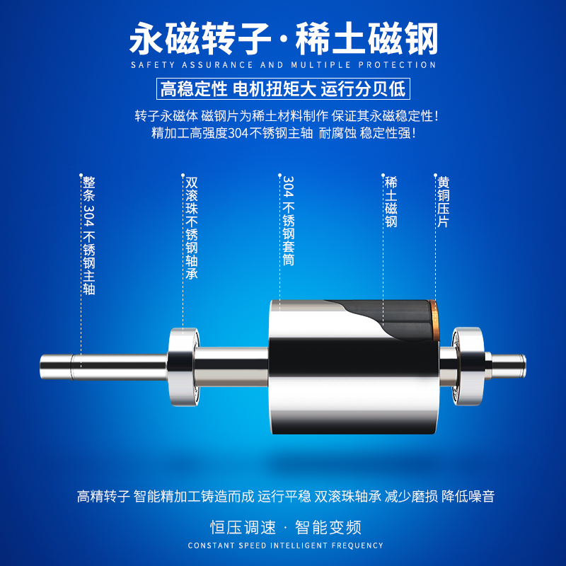 西菱永磁恒压智能变频增压泵家用全自动自来水管道加压水泵自吸泵 - 图1