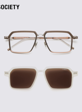 A.SOCIETY UNIVERSAL WORKS联名防蓝光复古办公太阳平光镜KOWLOON