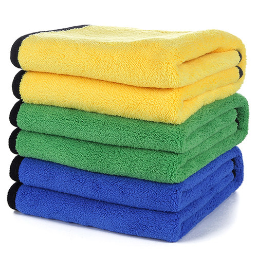 保洁专用抹布吸水不掉毛双面加厚毛巾擦地清洁厨房家用清洁布双层 - 图3