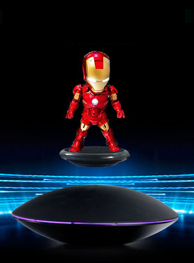 磁悬浮展示架摆件旋转手办永动转盘店橱窗化妆品创意玩具广告展台