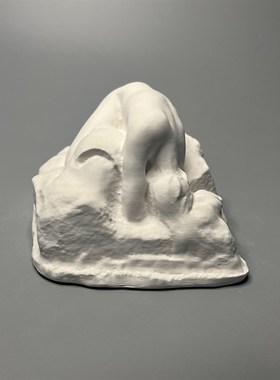 罗丹《达娜依德》博物馆复刻雕塑石膏像家居装饰艺术桌面摆件礼品