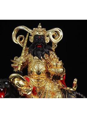 赵公明武财神玄堂赵元帅家用供奉正财神公司开业送礼招财赵公明像