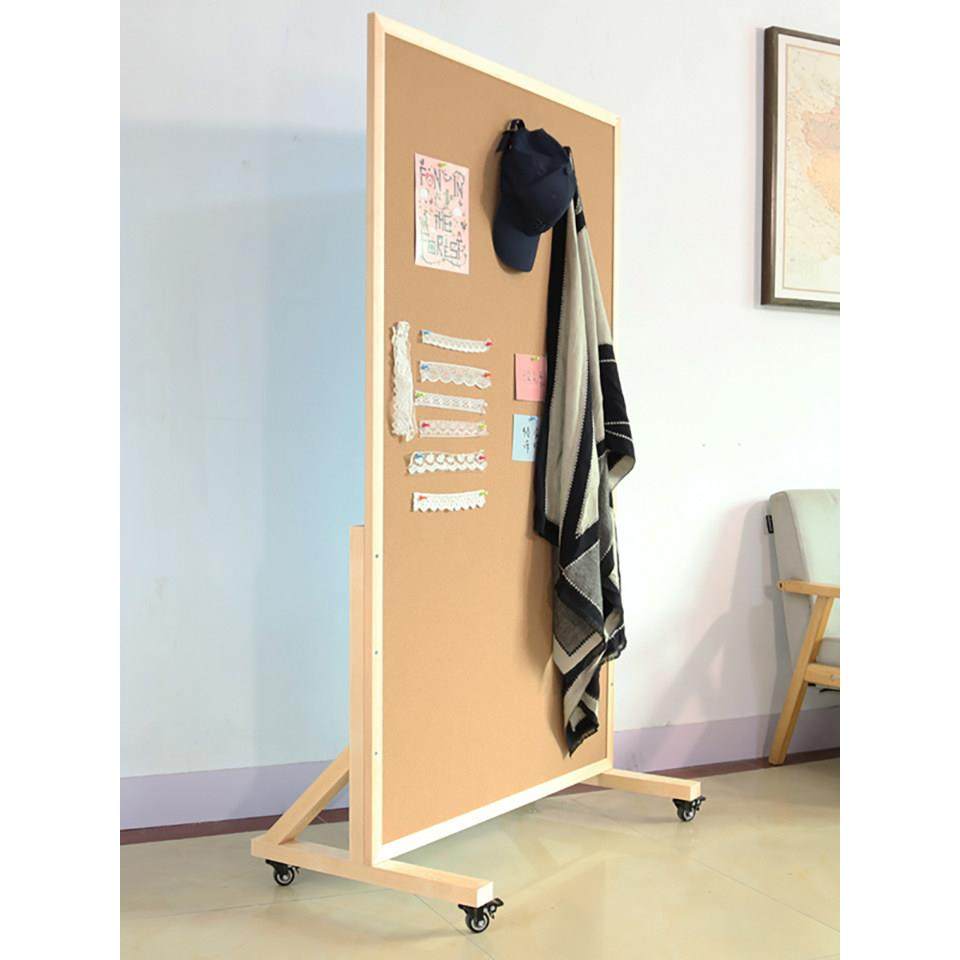 落地屏风软木板照片墙立式移动支架背景板公告栏灵感板展示板定制,淘宝优惠券,粉丝福利购,淘宝优惠卷