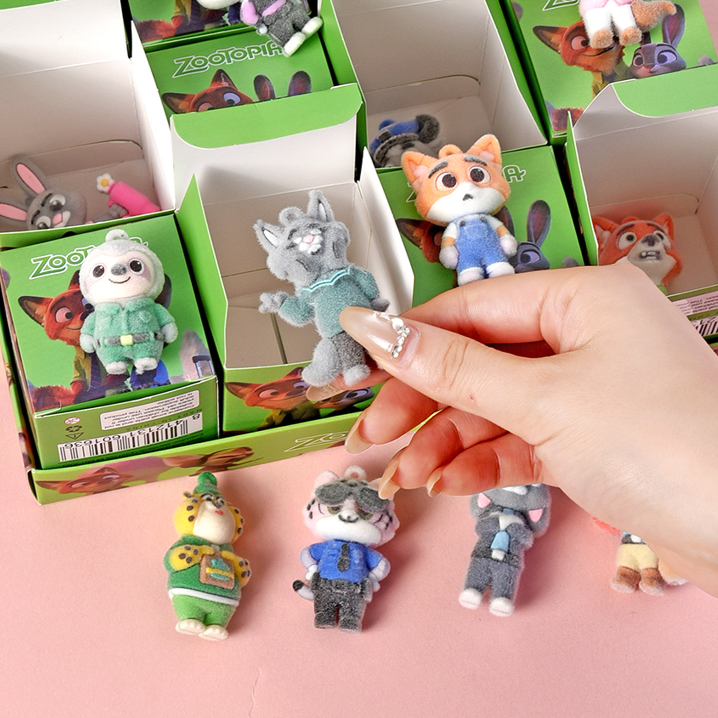 疯狂动物城盲盒挂件儿童卡通益智玩具抽奖软胶植绒公仔手办礼物,淘宝优惠券,粉丝福利购,淘宝优惠卷