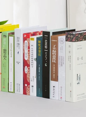 中文文艺简约仿真书装饰摆件