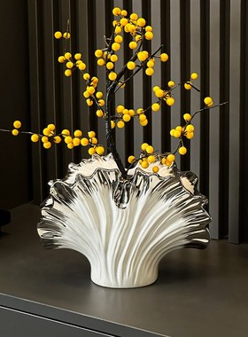 贝壳装饰摆饰高级感小众轻奢家居客厅玄关酒柜电视柜乔迁礼品